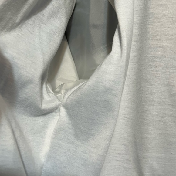 Reebok Vintage Windbreaker Navy white trim Sz L EC looks like never worn - Picture 13 of 15